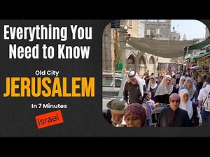 Old City of Jerusalem Everything you need to know about the — in just 7 minutes. Israel
