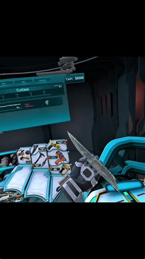 Restoring a Sword in Battle Crafter VR Game