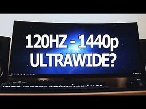 120 HZ - 1440p ULTRA-WIDE MONITOR?? ALIENWARE AW3418DW