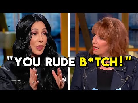 Cher Kicked Off The View After Fiery Clash With Joy Behar