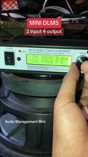 DLMS Mini 2 Input 4 Output Sound System: Audio Management Mini