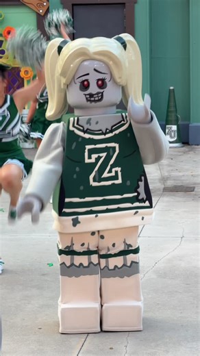Molly Fitz Brown on Instagram: "Brick or Treat is in full swing @legolandflorida ! We saw the Zombie Cheer Crew Show for the first time and it was so cute! #legolandflorida #brickortreat #halloween #lego #legos #zombie #zombiecheerleader #legozombie #legofan #legolover #legoland #legolandhalloween"