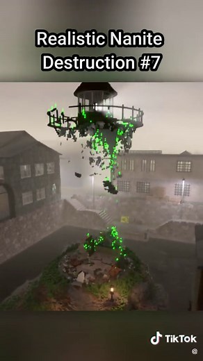 Realistic Nanite Destruction Videos on YouTube
