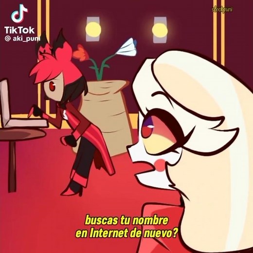 Alastor busca su nombre en internet de nuevo // Hazbin Hotel Fandub