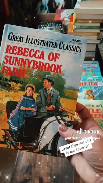 Great Illustrated Classics - Set of 7! Vintage 1990s! #littlewomen #greatexpectations #rebeccaofsunnybrookfarm #thesecretgarden #heidi #grimmsfairytales #theadventuresoftomsawyer #forsale #poshmark #etsy #mercari #littlebookboutique #littlebookbtq #greatillustratedclassics