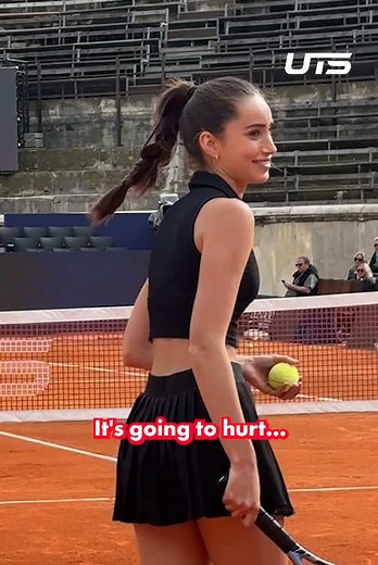 Jeanne's Impressive Tennis Skills in Nîmes