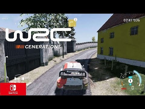 WRC Generations The Official Game Nintendo switch gameplay