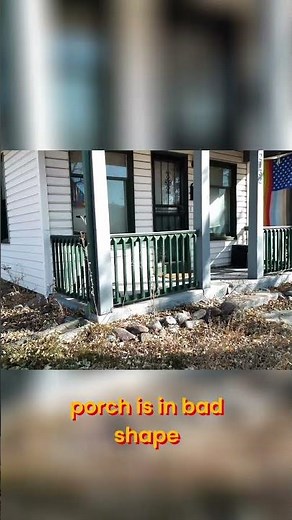 Sagging Roof & Porch: Home Inspection Reveals Damage #shorts