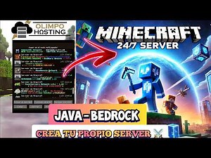 ✅ How to CREATE a 24/7 SERVER for MINECRAFT - THE best CHEAP Minecraft HOSTING - Olimpo HOSTING
