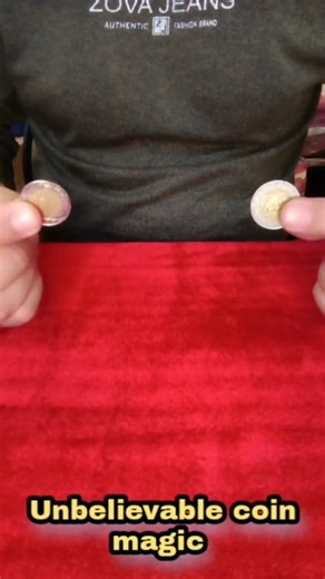 162K views · 1K reactions | Coin magic trick  magic #magician #magictrick #magicshow #magical #magickingdom #magicthegathering #fbreelsfypシ゚viralvideo #fbreelsfypシ゚viralシ #fbreelsfypシ゚ #fbreels #fbreelsvideo #trendingreels #fypシ #reelsoftheday #viralshorts #shortsvideo #tricks #trick | Magic Secrets 444 | Facebook