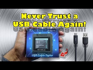A $49 Gadget that finds bad USB cables? Treedix USB Tester v2 Review