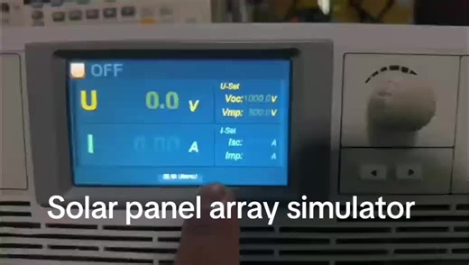 Pv array simulator#solar panel simulator#inverter test##xinyuhua