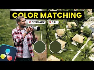Color Matching Clips From Different Locations // DaVinci Resolve 18