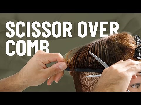 Scissor Over Comb Technique | Beginner Barber Tutorial