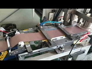 Automatic Sandpaper Stamping Line: Pneumatic Air Feeder for Abrasive Cloth