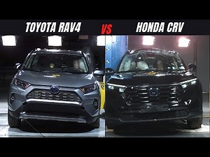 Toyota RAV4 vs Honda CR-V: Which SUV Survives BRUTAL Crash Tests?