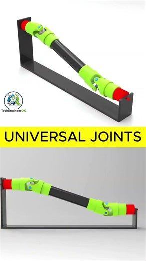 How a Double Universal Joint Works | Mechanical Engineering Explained