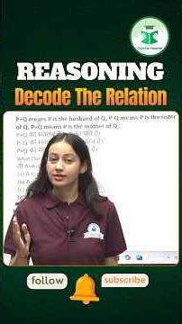 Decode the Relation 🧠 | Can You Solve This Reasoning Question?
