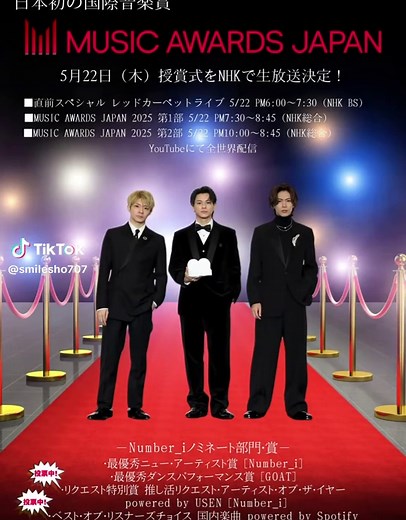 MUSIC AWARDS JAPAN 2025: 授賞式の詳細と速報