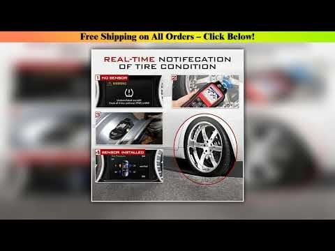 Programming TPMS Sensor 315/433MHZ Universal 2 In 1 Mx-Sensor Tire Pressure Monitor System Repair