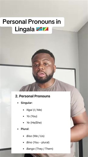 Learn Lingala Personal Pronouns Easily