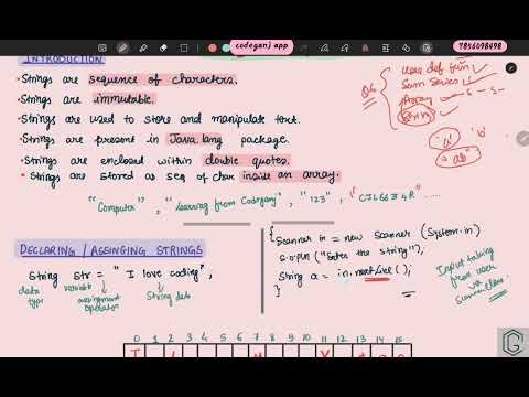 String handling in Java ICSE board
