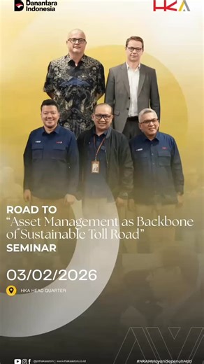 Through a knowledge sharing session with EGIS at HKA Head Office, we opened a space for exchanging insights on best practices, global perspectives, and real challenges in infrastructure asset management and operational reliability. This discussion forms part of HKA’s ongoing effort to enrich global references and benchmarks, ensuring that our operation and maintenance practices continue to align with the evolving international toll road industry. For #SahabatHKA who would like to learn more and 