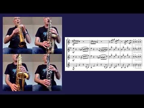 Take Five More - for saxophones and bass clarinet