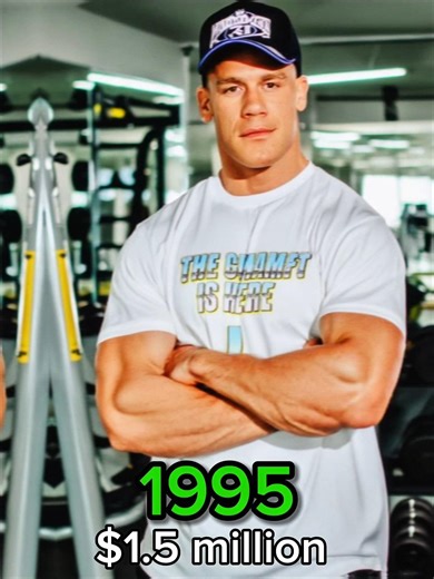 Then vs Now | John Cena#short #johncena #evolution