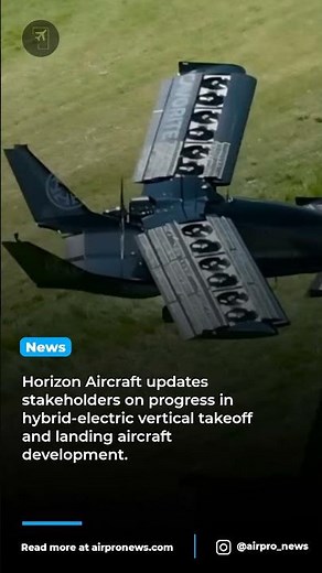 Horizon Aircraft advances hybrid-electric VTOL technology for future aviation