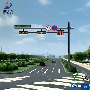 [Hot Item] Road LED Traffic Signal Light Manufacturer Direct Countdown Traffic Signal Light Pole