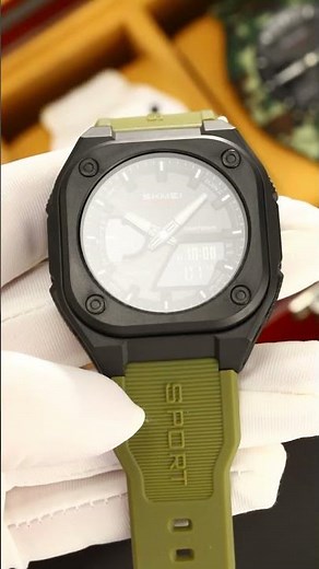 SKMEI 2328 New Arrivals Popular World Time 5Alarm Analog Digital Watch #watch #skmeiwatch #skmei
