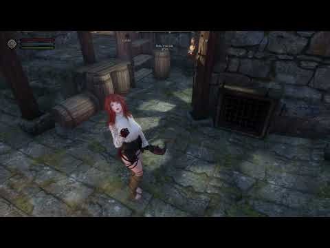 Skyrim Female idle animation - non combat