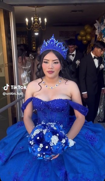 Quinceañera Celebration in Stunning Royal Blue