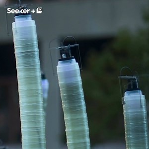 Watch robots weave a huge fiberglass structure. | Seeker by The Verge