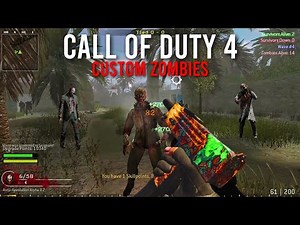 CALL OF DUTY 4 ZOMBIES in 2024 | Gameplay on "Remains" | No Commentary
