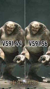 NVIDIA Driver Comparison v591.44 vs v591.56 Hogwarts Legacy #nvidiadriver #shortsvideo #nvidia