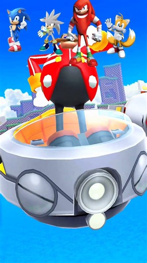 Sonic 🆚 Knuckle 🆚 Silver 🆚 Miles Per Hour [tails] Gameplay - Who Is Best?🤔#short