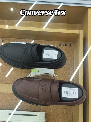 Converse Loafer slip on brown and black #theexchangetrx #conversemalaysia