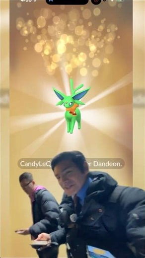 Shiny Espeon wearing a day Scarf Lucky Trade! Pokémon Go