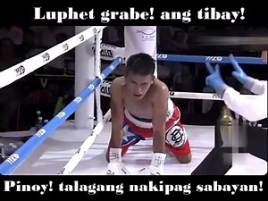 Grabe ang tibay ng Pinoy boxer na to tol | Pinoy chacha