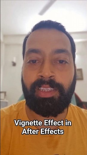 What is the use of Vignette Effect in After Effects | Easy Tutorial