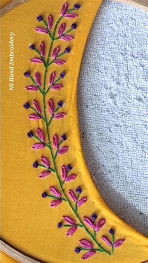 Normal Needle Work on Stitched Blouse