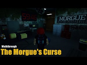 ESCAPE ROOM The Morgue's Curse Walkthrough (Roblox)