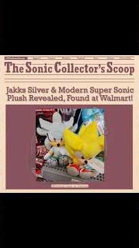 NEW JAKKS PACIFIC SONiC 35TH ANNIVERSARY PLUSH SILVER AND MODERN SUPER SONIC #sonicplush #mrpuzzles