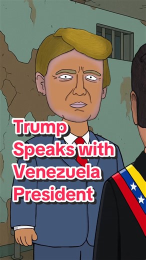Trump's Cartoon Encounter with Venezuela President
