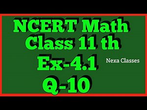 Ex 4.1 Q10 Class 11 Maths Chapter 4 Principle Of Mathematical Induction Ncert