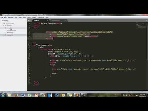 PHPMYSQL | How to delete image from database and folder with PHPMYSQL?