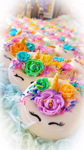 Unicorn Theme Donut Soap🦄🦄🦄 #DonutSoap #unicorn #unicorntheme #unicornparty #unicornbirthday #unicornlove #souvenir | The Gift Fairy