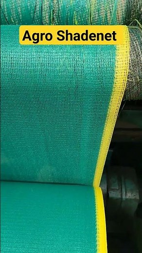 Agro Shade net (Green net) making